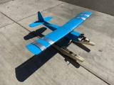 Remote Control RC Amphibious Airplane with Gas Engine & Servos