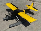 Remote Control RC Amphibious Airplane with Gas Engine & Servos