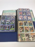 Lot of 3 Binders Full of Football Cards