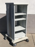 Stryker Endoscopy Medical Video Cart Rolling Cabinet & Power Supply 240-099-011