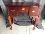 Cherry Wood 3 Drawer Desk