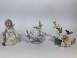 3 Misc Ceramic / Porcelain Figurines