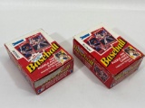 2 Boxes of Unopened Packs of 1990 Donruss Baseball Cards