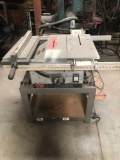 Ryobi BT3000 10 Inch Table Saw on Rolling Table