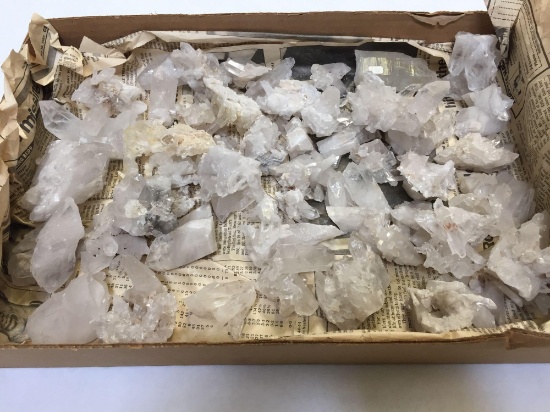 Large Lot of Quartz Crystals