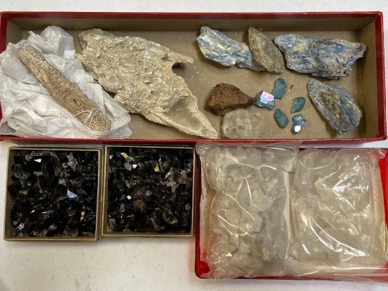 Lot of Stones, Crystals, Fossil, etc