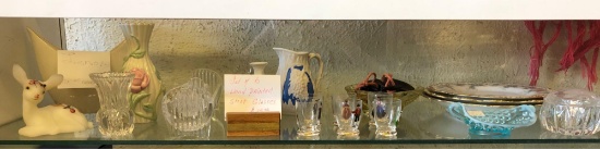 Shelf Contents, Cool Shot Glasses, China, Lenox Ceramic, More