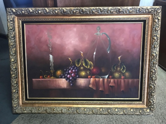 Large Framed Painting