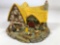 SIGNED Original Snow White Cottage Olszewski 944-D Goebel Disney 1987 Collection w/ Matching Figures
