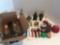 Box Full of Toys Stamps Pez YoYos Spoons Collectibles