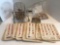 Vintage Bingo Lot Wood Balls Chips Wheel Cards