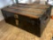 Vintage Storage Chest 35in Wide, 20in Deep, 14in Tall with Shelf of Contents