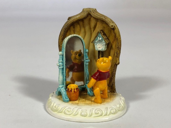Winnie The Pooh Time for Stoutness Exercises DC8 Limited Edition Sculpture 2000 Disney Showcase