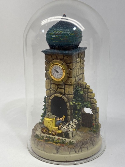 Hummel Goebel, Clock Tower Sculpture 931-D & Carriage Miniature 285-P by Olszewski