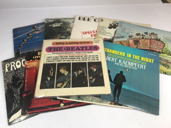 Lot of Records Beatles Bee Gees Hays 11 Units