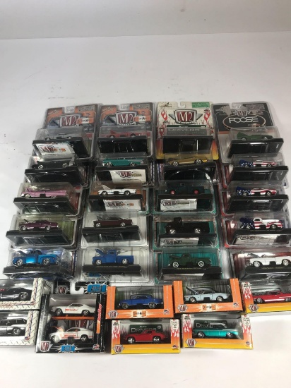 M2 Machines Die Cast Car Collection 28 Units