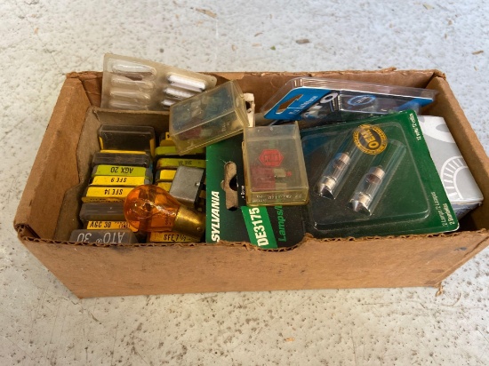 Box of small Fuses and Lights
