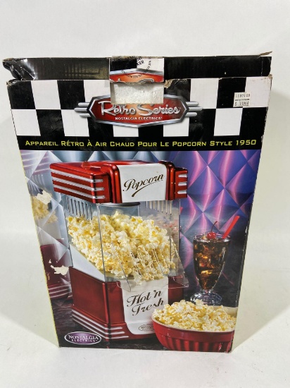 Nostalgia Electronics Retro Series Popcorn Maker in Original Packaging