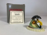 Winnie The Pooh A Rainy Day Visitor Limited Edition Sculpture DC24 w/ CoA 2001 Disney Showcase