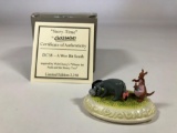 Winnie The Pooh A Wee Bit South Limited Edition Sculpture DC38 w/ CoA 2002 Disney Showcase