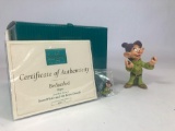 Snow White Bedazzled Dopey, Collectible Pin w/ CoA, 6849/7500 2002 Walt Disney Classics Collection
