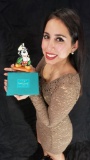 On With The Show! Magician Mickey Sculpture w/ CoA Walt Disney Classics Collection