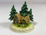 Snow White Cleaning House SIGNED Limited Edition Sculpture DC4 2000 Disney Showcase Collection