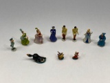 Disney Cinderella 1990s Goebel Miniatures Signed by Olszewski, 11 Units