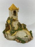 Disney Goebel 1991 The Castle Courtyard Sculpture 981-D Signed by Olszewski