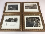4 Framed Old Spokane Area Pictures