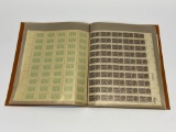 Binder of 23 Vintage U.S. Stamp Sheets