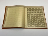 Binder of over 20 Pages of Vintage U.S. Stamp Sheets