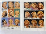 Marilyn Monroe Stamp Sheets