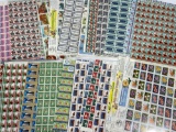 Dozens of Sheets of Seals/Cinderella Stamps