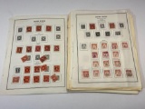 Album of Vintage U.S. Stamps