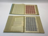 2 Albums of Vintage United Nations Stamp Sheets, over 25 Pages