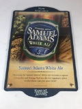 Samuel Adams White Ale Beer Sign