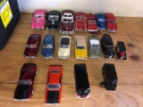 Lot of Die-Cast Sedans