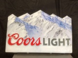 Coors Light Mountain Display