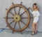 Hugh M. Hefners Personal Ships Wheel from Playboy Mansion West