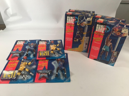 1993 Shaq Attaq Toys 8 Units