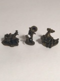 Olszewski Bronze Mini Figurine Signed 3 Units