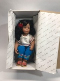 Maria Porcelain Doll Danbury Mint