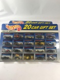 1999 Hot Wheels 20 Car Gift Set 4 Units