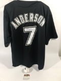 Tim Anderson White Sox Signed Jersey Baseball COA