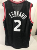 Kawhi Leonard Raptors Signed Jersey COA