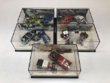 5 Hot Wheels Display Corvette Mustang & More