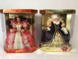 2 1996-97 Barbie Happy Holidays Special Editions 15646 & 17832 NIB