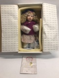 World Gallery Dee Dee Tomboy Porcelain Doll Numbered