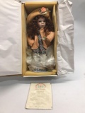 World Gallery Porcelain Jasmine Doll Numbered